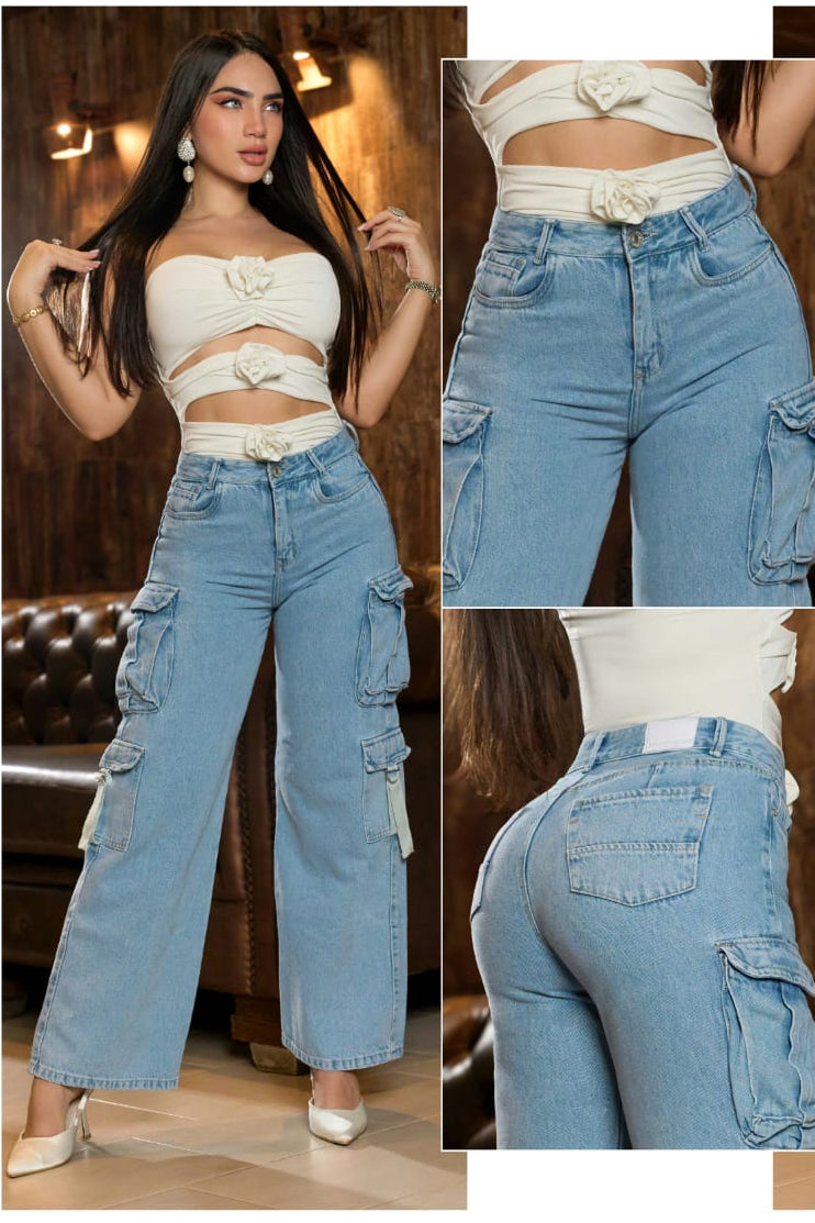 Jeans Cargo Zina